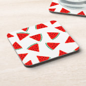 Dessous-de-verre Triangles Motifs de pastèque (Côté gauche)