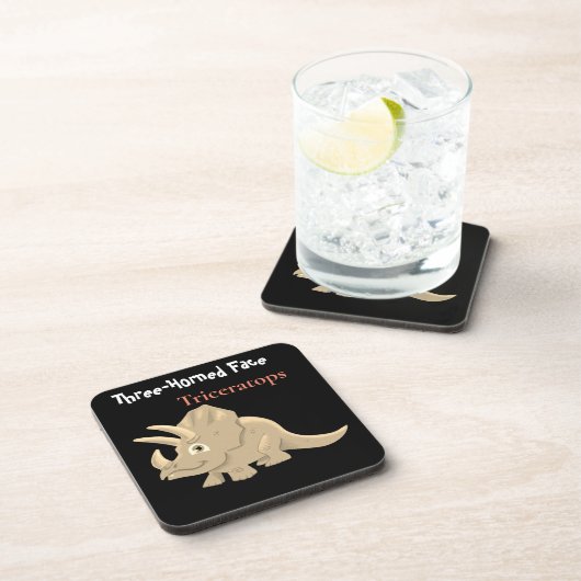 Dessous-de-verre Tricératops (Côté Droit)