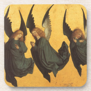 Dessous-de-verre Trio d'anges de la Renaissance par Maître du Livre