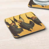 Dessous-de-verre Trio des anges de la Renaissance par Maître du Hou (Côté gauche)