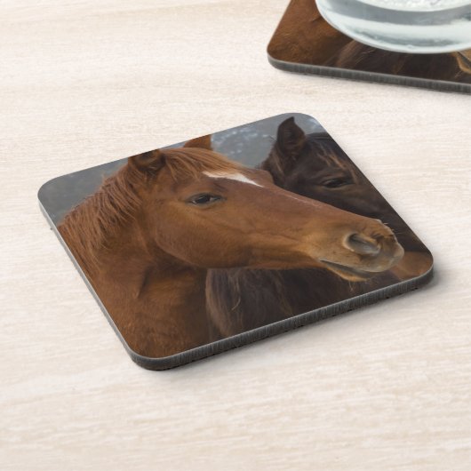 Dessous-de-verre Triplets de chevaux (Côté gauche)