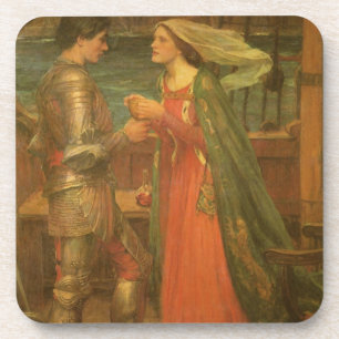 Dessous-de-verre Tristan et Isolde par John William Waterhouse