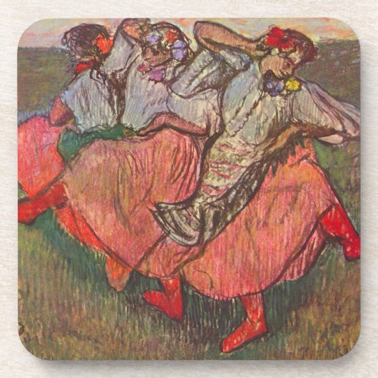 Dessous-de-verre Trois danseuses russes par Edgar Degas (Devant)