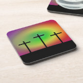 Dessous-de-verre Trois feux croisés (Côté gauche)