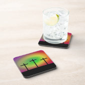 Dessous-de-verre Trois feux croisés (Côté Droit)