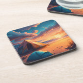 Dessous-de-verre Trois Scènes De Camping (Côté gauche)