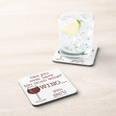 Dessous-de-verre Trop De Vin ? WINO (Côté Droit)