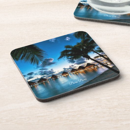 Dessous-de-verre Tropical Bora Bora (Côté gauche)