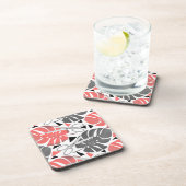 Dessous-de-verre Tropical print monstera leaves scissors jungle exo (Côté Droit)