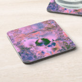 Dessous-de-verre Trou rose à vert (Côté gauche)