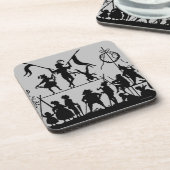 Dessous-de-verre Troupe de cirque (Côté gauche)