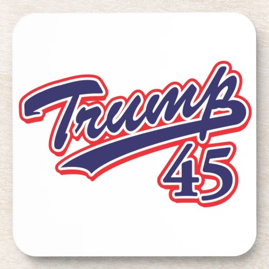 Dessous-de-verre Trump 45 ! (Devant)