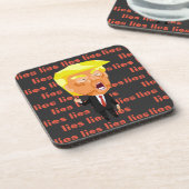Dessous-de-verre Trump Beverage Coaster (Côté gauche)