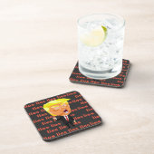Dessous-de-verre Trump Beverage Coaster (Côté Droit)