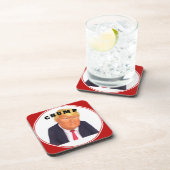 Dessous de verre Trump/Crétin Boisson (Côté Droit)