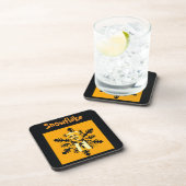 Dessous-de-verre Trump/Snowflake Beverage Coaster (Côté Droit)