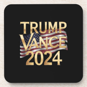 Dessous-de-verre Trump Vance 2024 : Une vision audacieuse pour l'Am