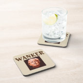 Dessous-de-verre Trump Wanker Beverage Coaster (Côté Droit)