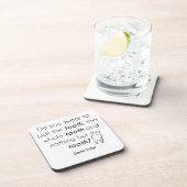 Dessous-de-verre Tu jure ? (Côté Droit)