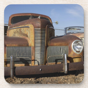 Dessous-de-verre Tucumcari, Nouveau-Mexique, États-Unis. Route 66.