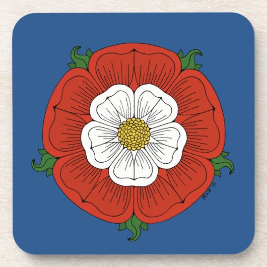 Dessous-de-verre Tudor Rose (Devant)