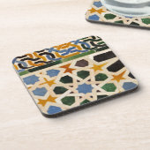 Dessous-de-verre Tuile #3 de mur d'Alhambra (Côté gauche)