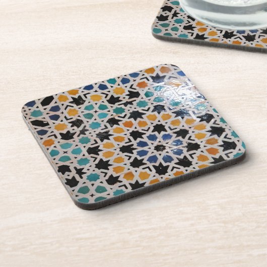 Dessous-de-verre Tuile #9 de mur d'Alhambra (Côté gauche)