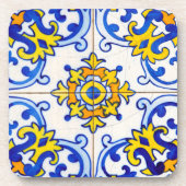 Dessous-de-verre Tuile d'azulejo portugaise traditionnelle (Devant)