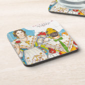 Dessous-de-verre Tuile de Valence (Côté gauche)