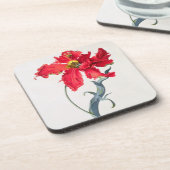 Dessous-de-verre Tulipe : Fard à joues de Perroquet (Côté gauche)