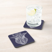 Dessous-de-verre Tulipe monochrome III (Côté Droit)