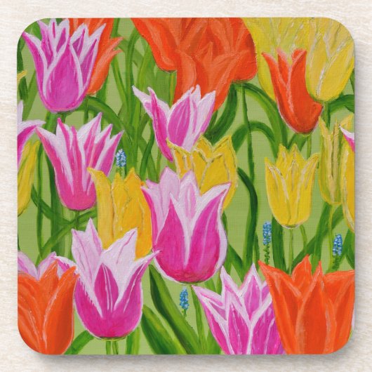 Dessous-de-verre Tulipes (Devant)