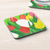 Dessous-de-verre Tulipes2 (Côté gauche)