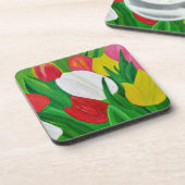 Dessous-de-verre Tulipes 2a (Côté gauche)
