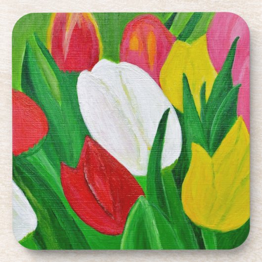 Dessous-de-verre Tulipes 2a (Devant)