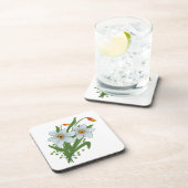 Dessous-de-verre Tulipes et fleurs de jonquilles (Côté Droit)