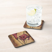 Dessous-de-verre Tulipes rouges I (Côté Droit)