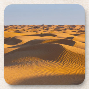 Dessous-de-verre Tunisie, région des Ksour, Ksar Ghilane, Grand Erg