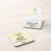 Dessous-de-verre Turnip La Beverage De Beet Coaster (Côté Droit)