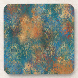 Dessous-de-verre Turquoise Cooper Patina