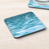 Dessous-de-verre Turquoise shimmer (Côté gauche)