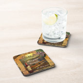 Dessous-de-verre Tuscan Landscape Italian Fine Art Wine Coasters (Côté Droit)