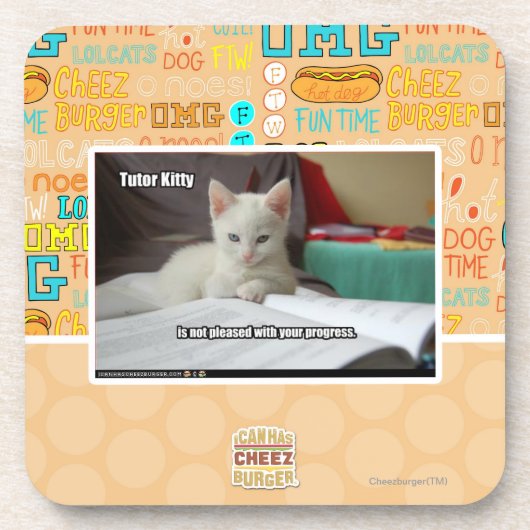 Dessous-de-verre Tuteur Kitty (Devant)