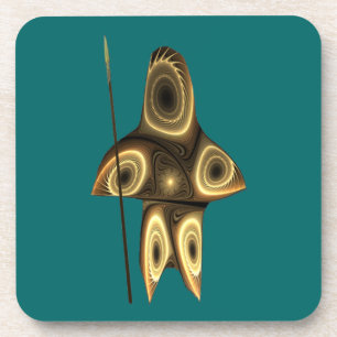 Dessous-de-verre Tuvaaq - Chasseur inuit fragile