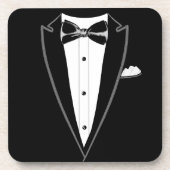Dessous-de-verre Tuxedo And Bowtie (Devant)