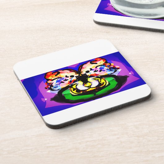 Dessous-de-verre Two Doves  spring  (Côté gauche)