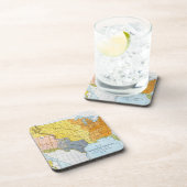 DESSOUS-DE-VERRE U.S. CARTE, 1776-1884 (Côté Droit)