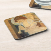 Dessous-de-verre Un ange jouant du flageolet de Burne-Jones (Côté gauche)