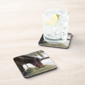 Dessous-de-verre Un cheval indigène à l'origine du Gotland où (Côté Droit)