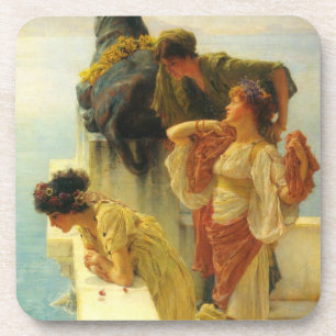 Dessous-de-verre Un coin privilégié de Sir Lawrence Alma-Tadema